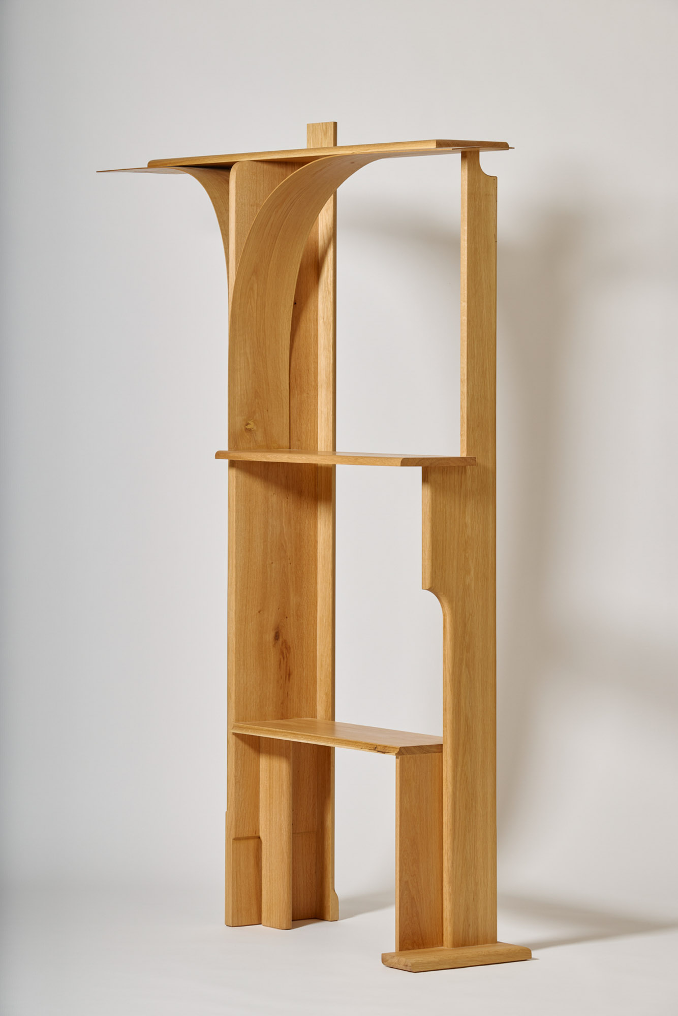 Shelf by Sanghyeok Lee, oak