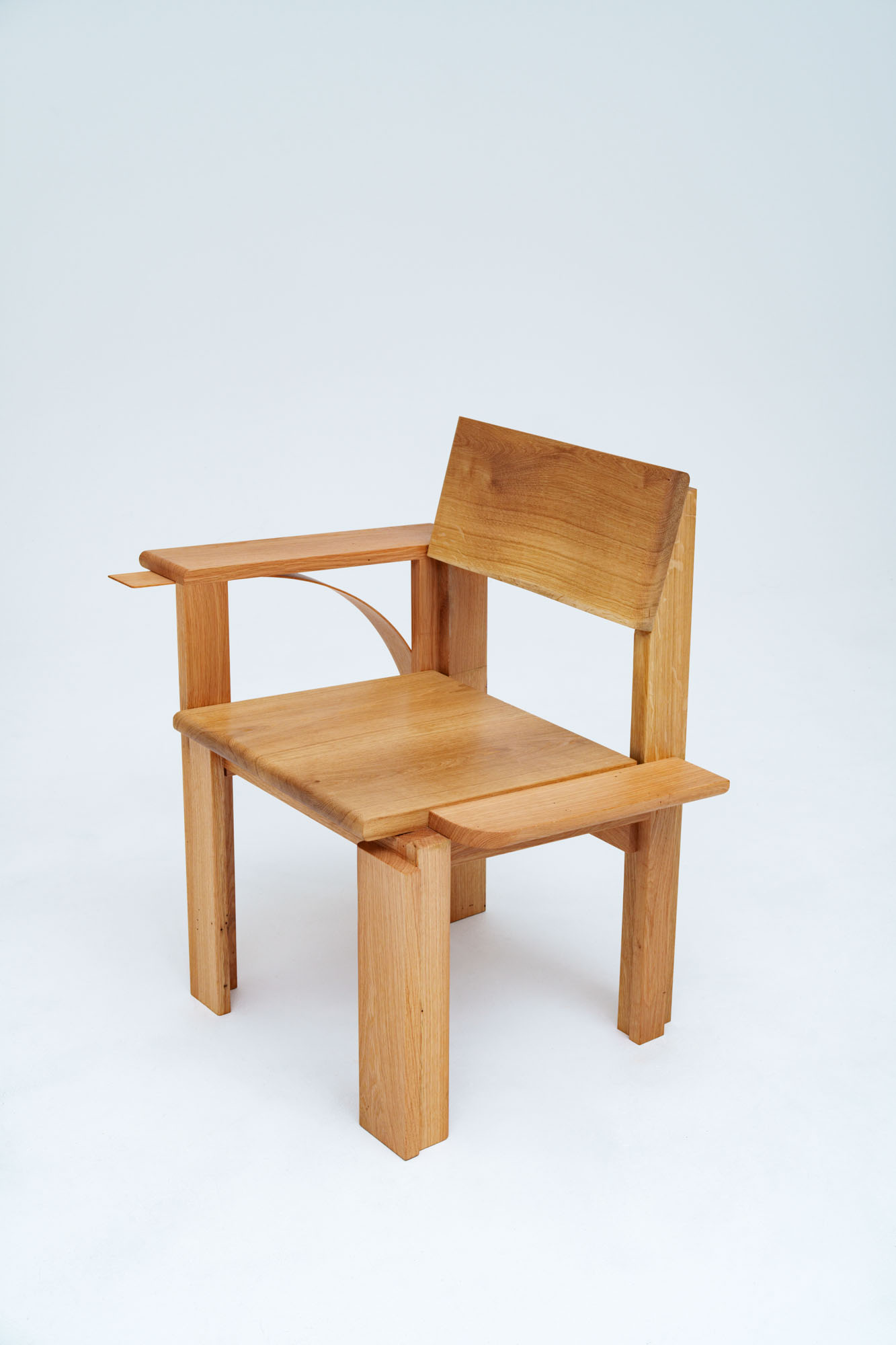 Director’s Chair (ARC Series), oak chair by Sanghyeok Lee 
