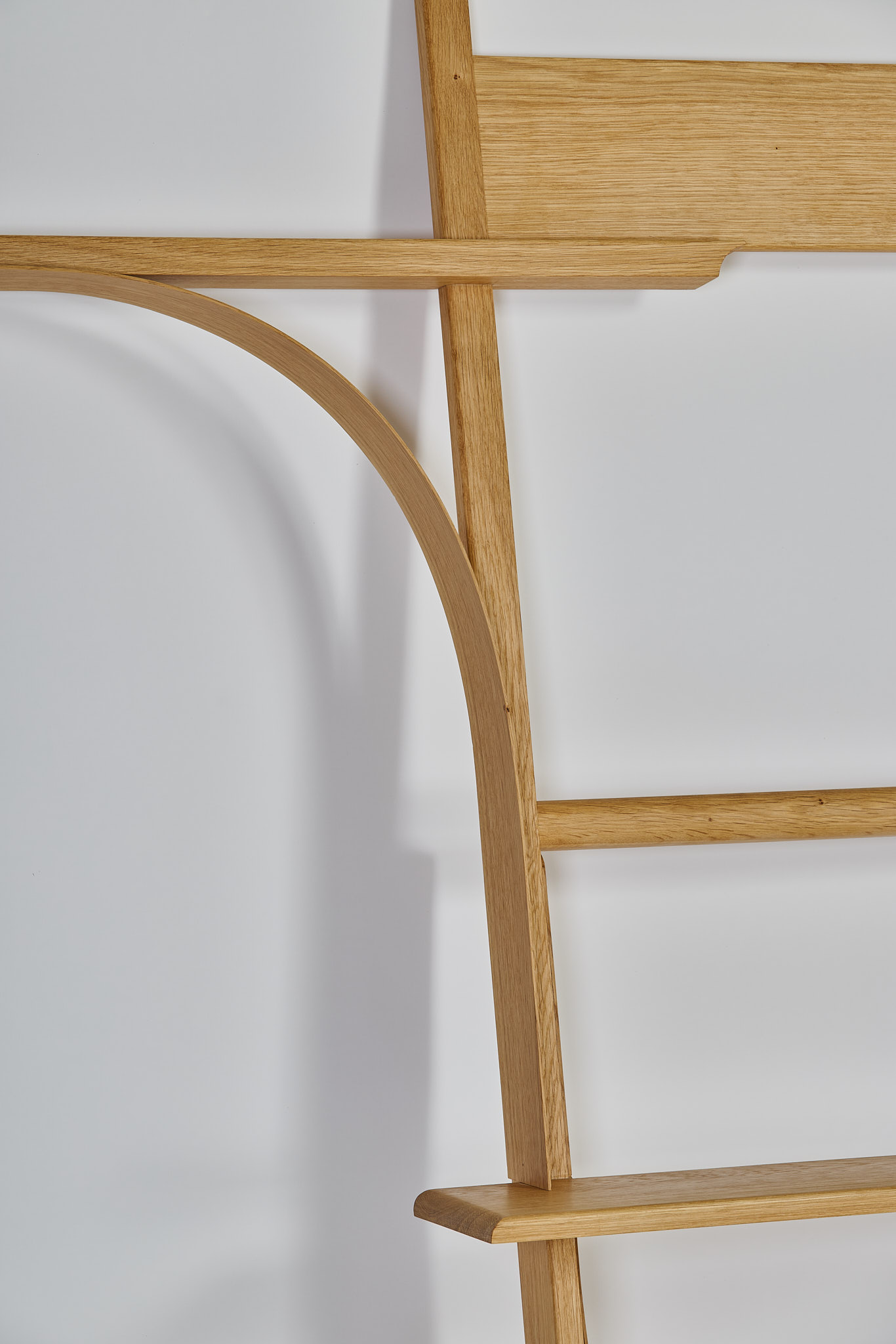 Detail of Ladder by Sanghyeok Lee, oak 