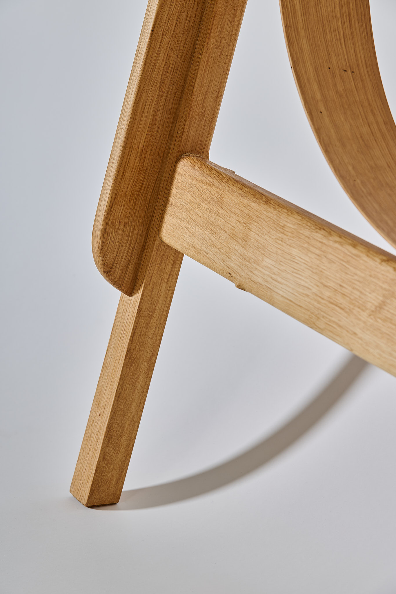 Detail of Ladder by Sanghyeok Lee, oak 