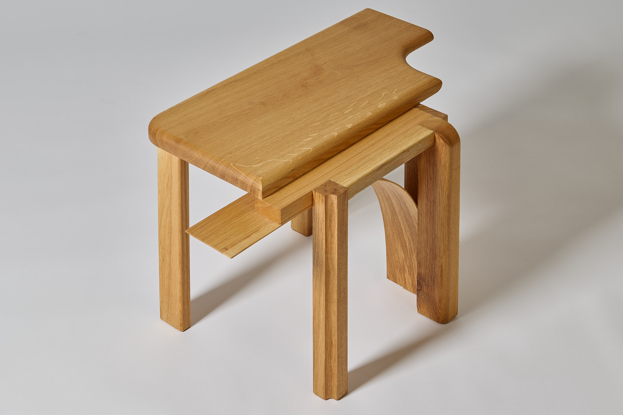 Stool Typ 01 by Sanghyeok Lee, oak 