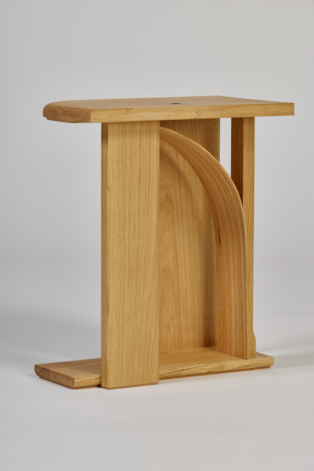 Stool Typ 04 by Sanghyeok Lee, oak 