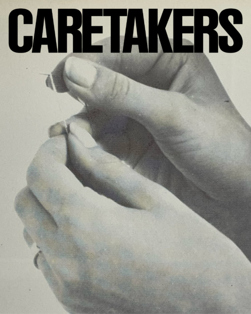 Invitation of the exhibition CARETAKERS at the Berlin design gallery MAJ VAN DER LINDEN