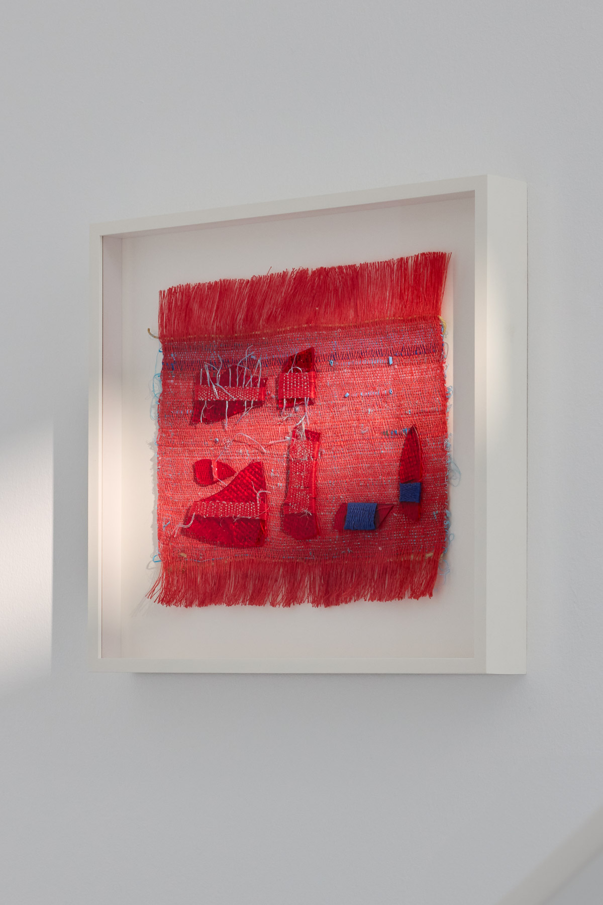 The Accidental Weave 11 by Saskia de Brauw, woven mixed materials 