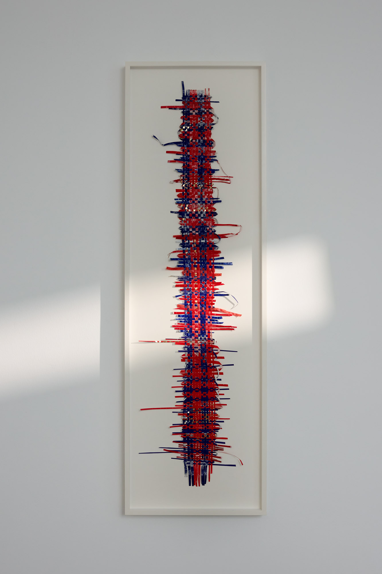 The Accidental Weave 7 by Saskia de Brauw, woven mixed materials 