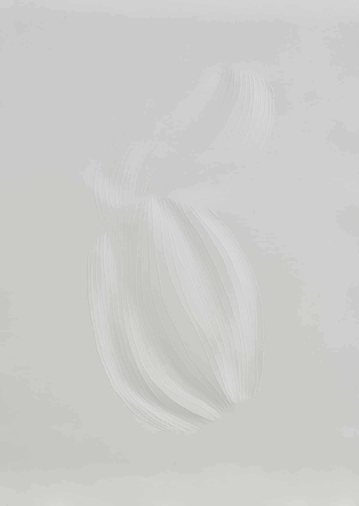 Spur I by Myriam Perrot, embossed Hahnemühle paper, 2021/2022