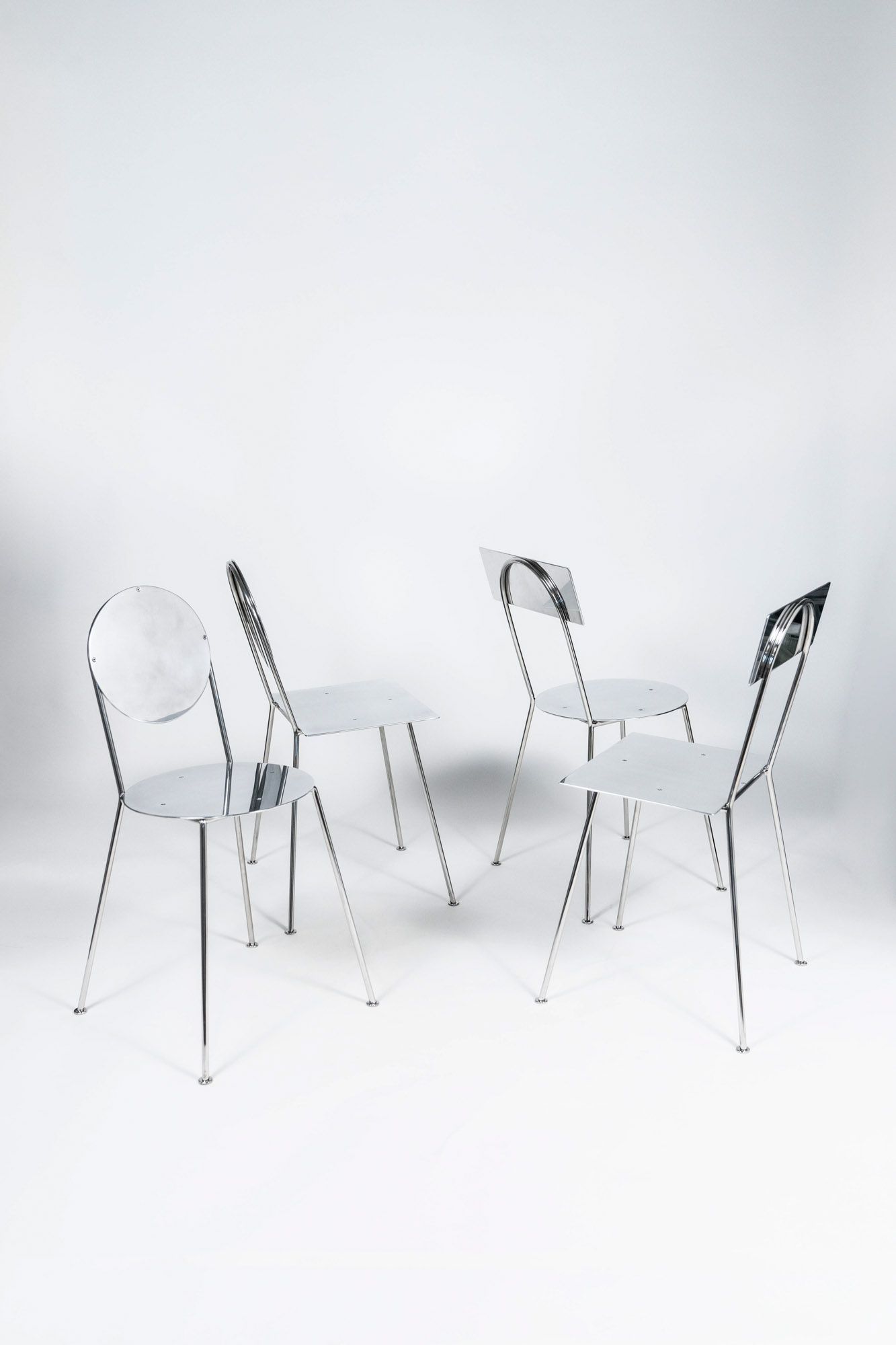 Climate Chair by Gonzalez Haase AAS, Stainless Steel 