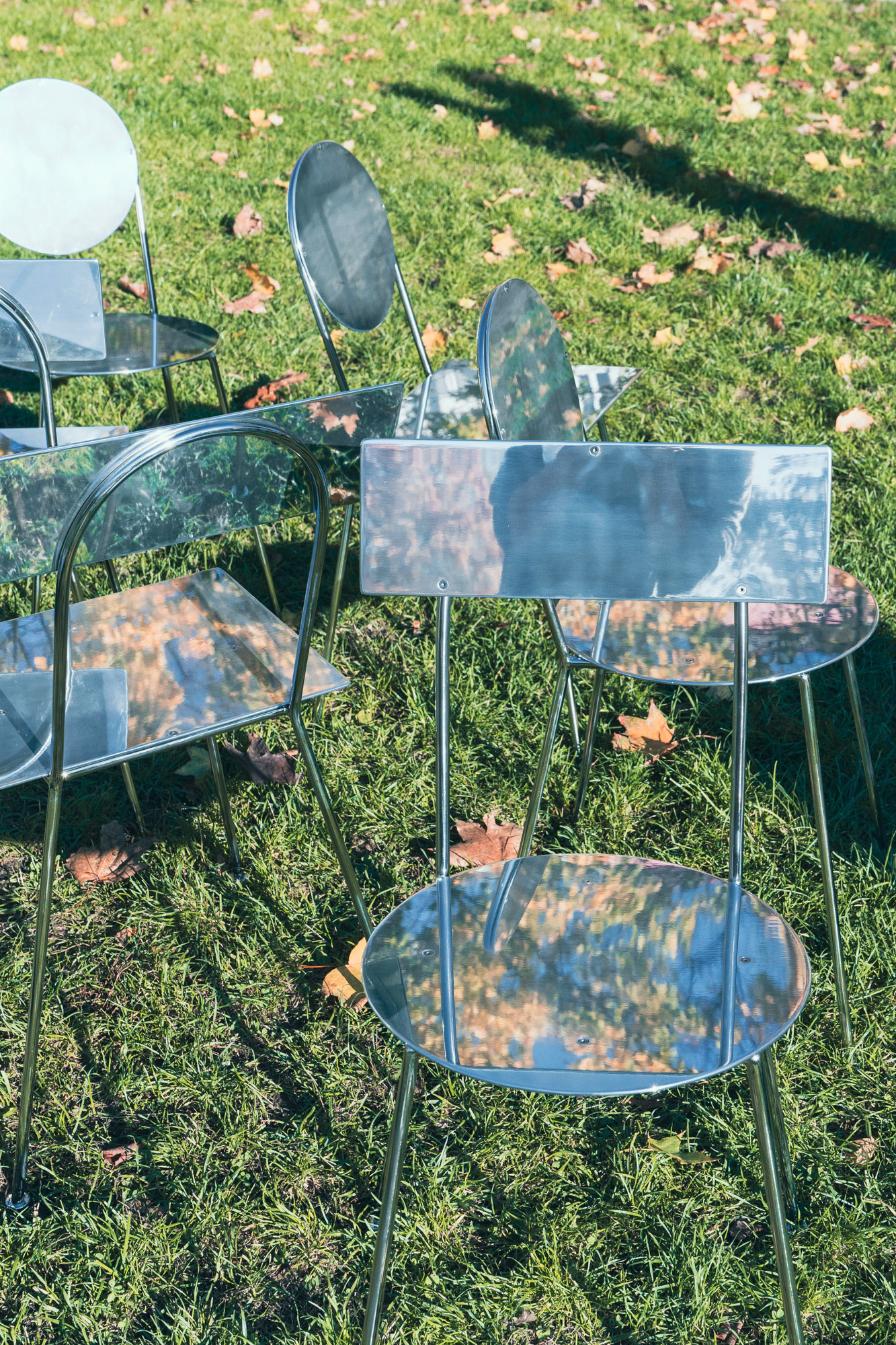 Climate Chair by Gonzalez Haase AAS, Stainless Steel 