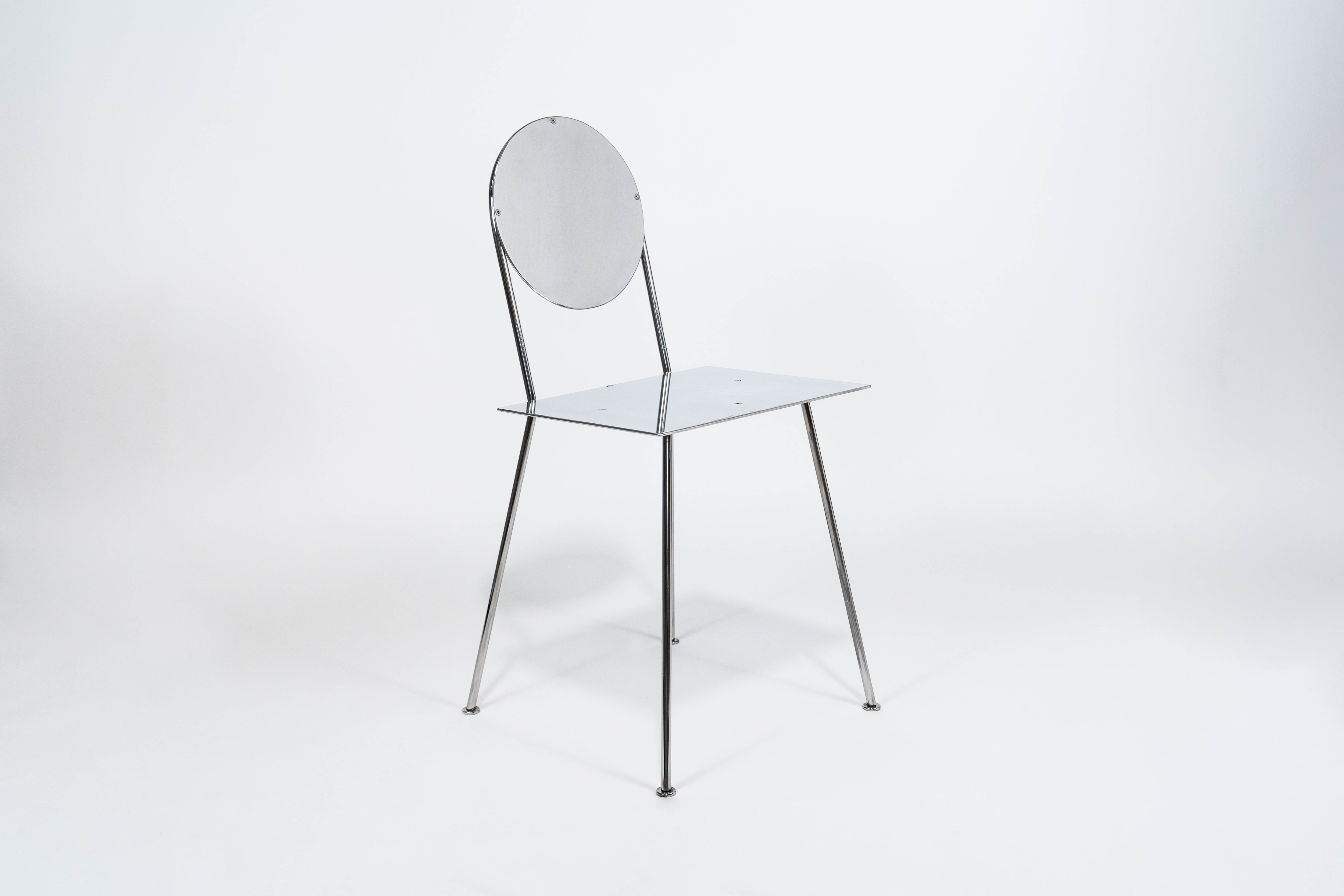 Climate Chair by Gonzalez Haase AAS, Stainless Steel 