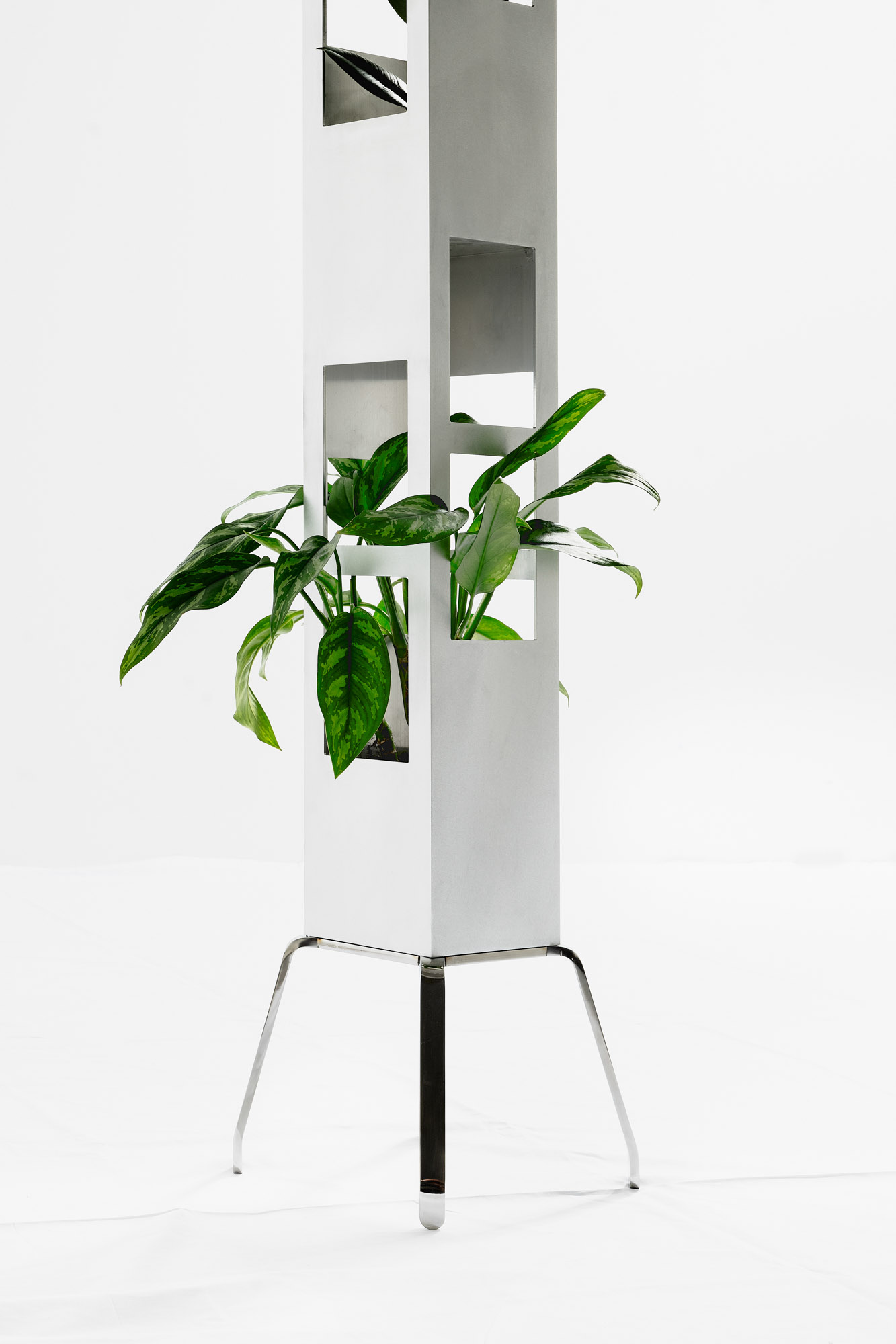 Tower Plant by Gonzalez Haase AAS, aluminium 