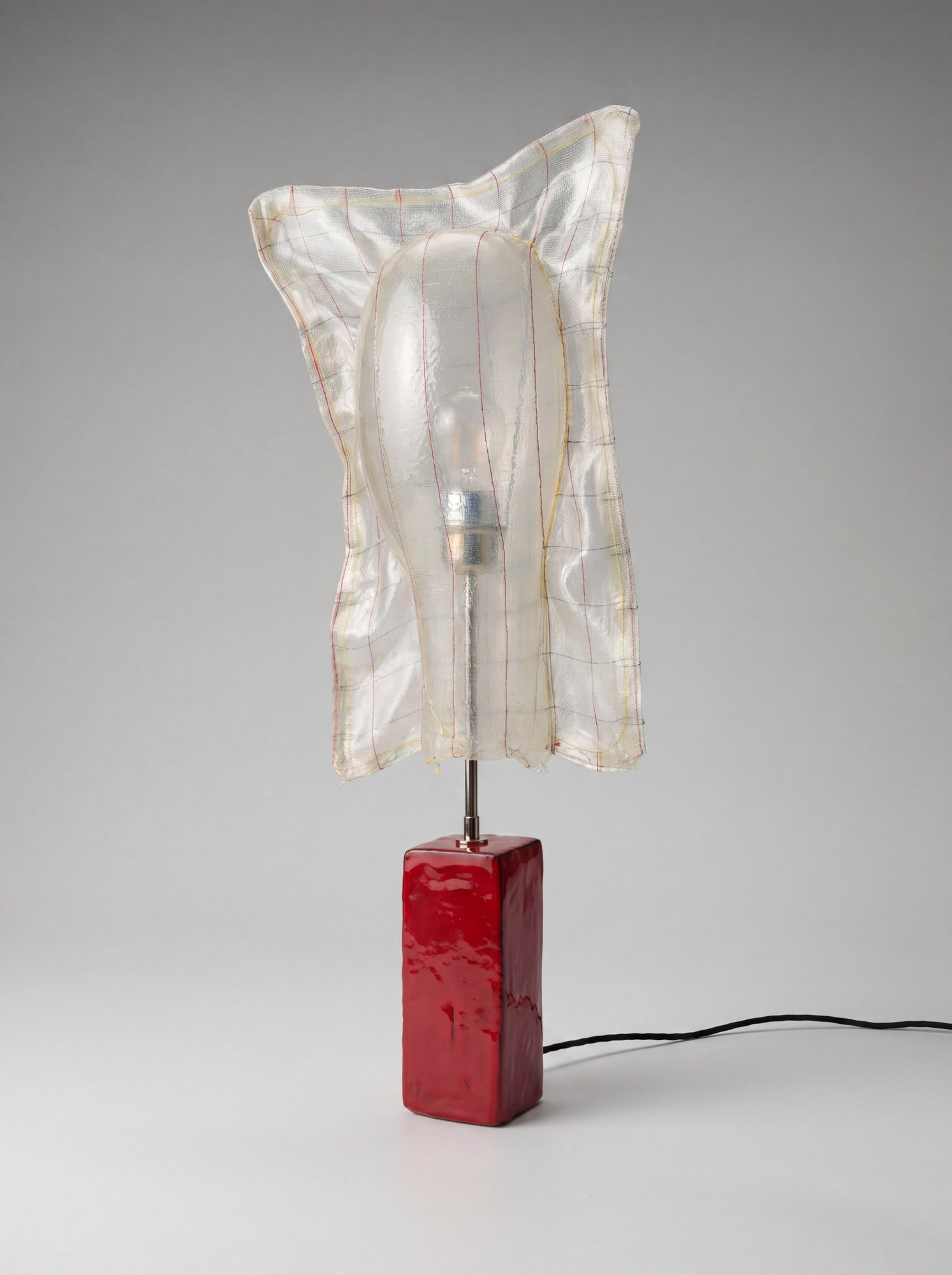 Bumbum Lamp by Marten Herma Anderson, Fiberglass, resin, glased stoneware, 2026 