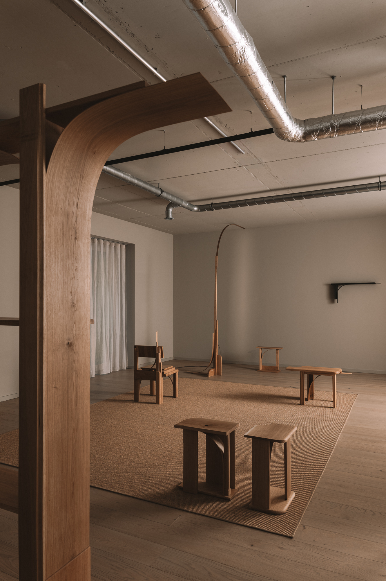 Exhibition view ARC with works by Sanghyeok Lee