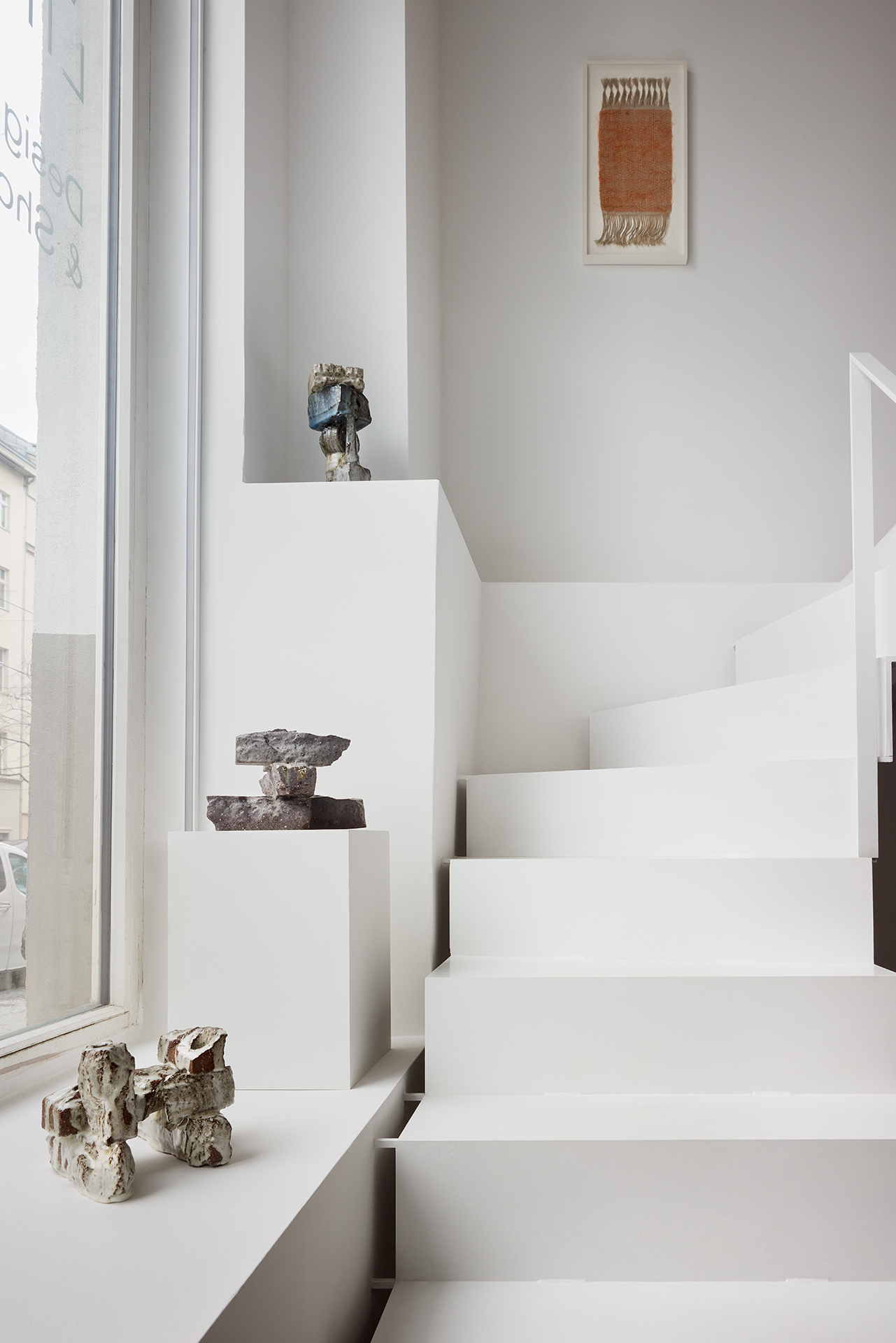 Exhibition view CARETAKERS at design gallery Maj van der Linden Berlin, 2026