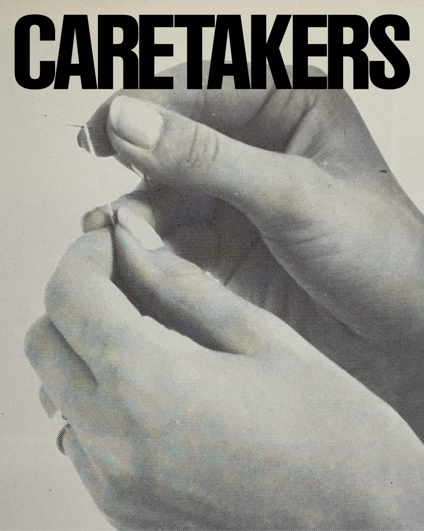 Poster image for exhibition CARETAKERS