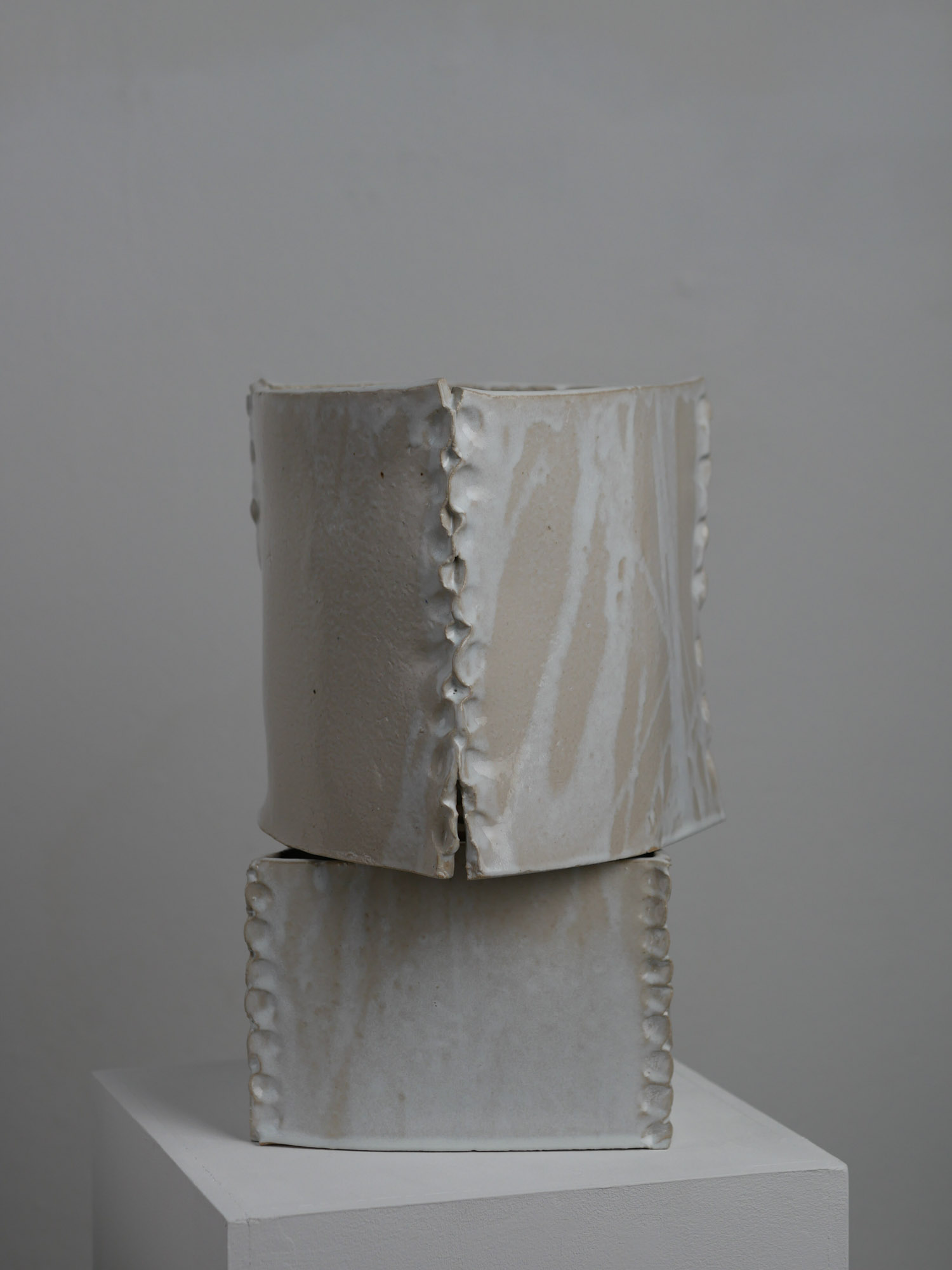 Table Lamp by hap ceramics, ceramic and stainless steel, 2023 