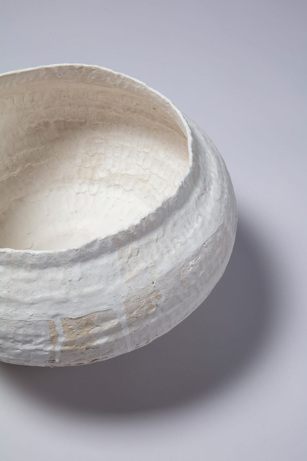 Detail of No. 26 17 by Boris Zbikowski, showing ceramic surface