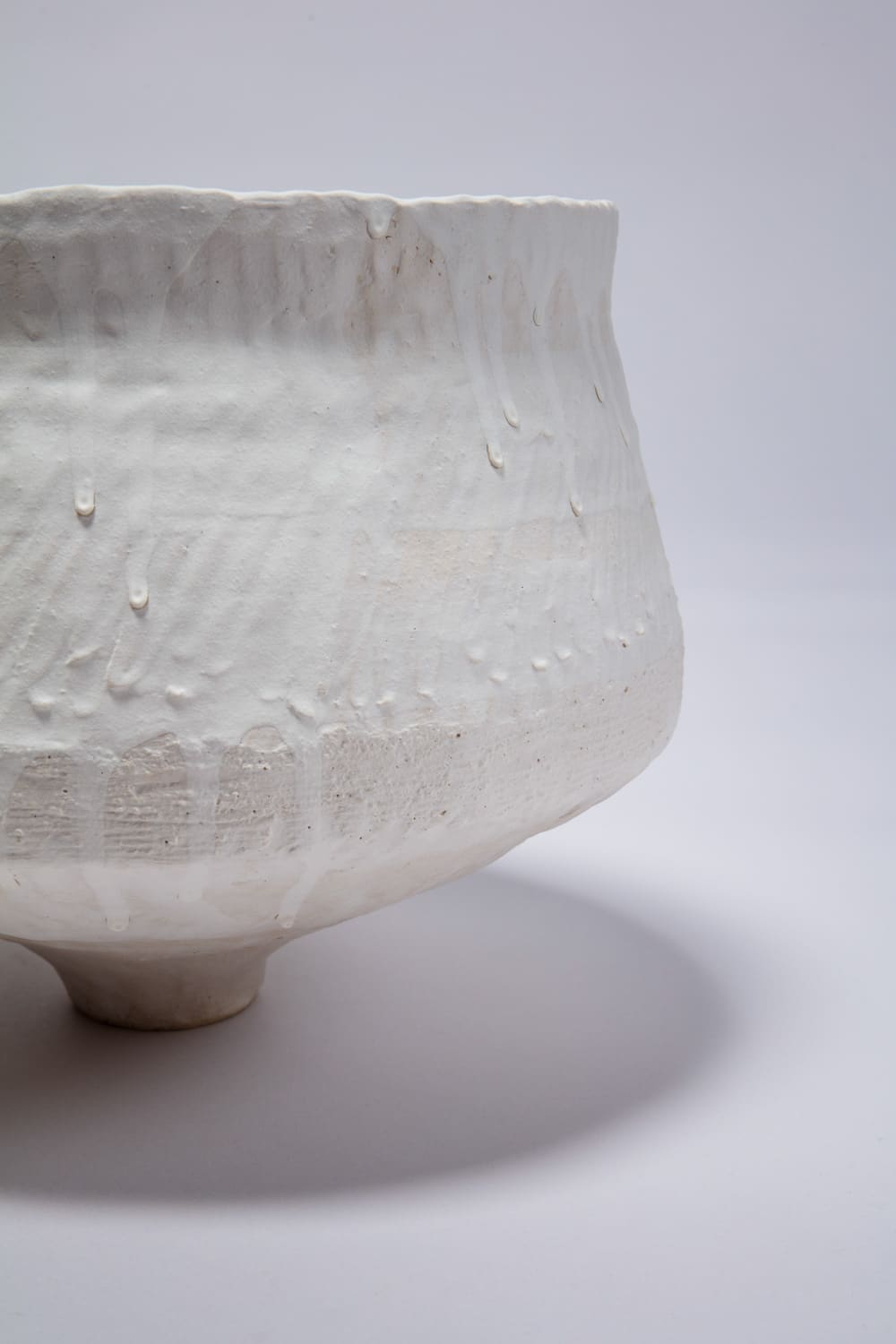 Detail of No. 26 24 by Boris Zbikowski, showing ceramic surface