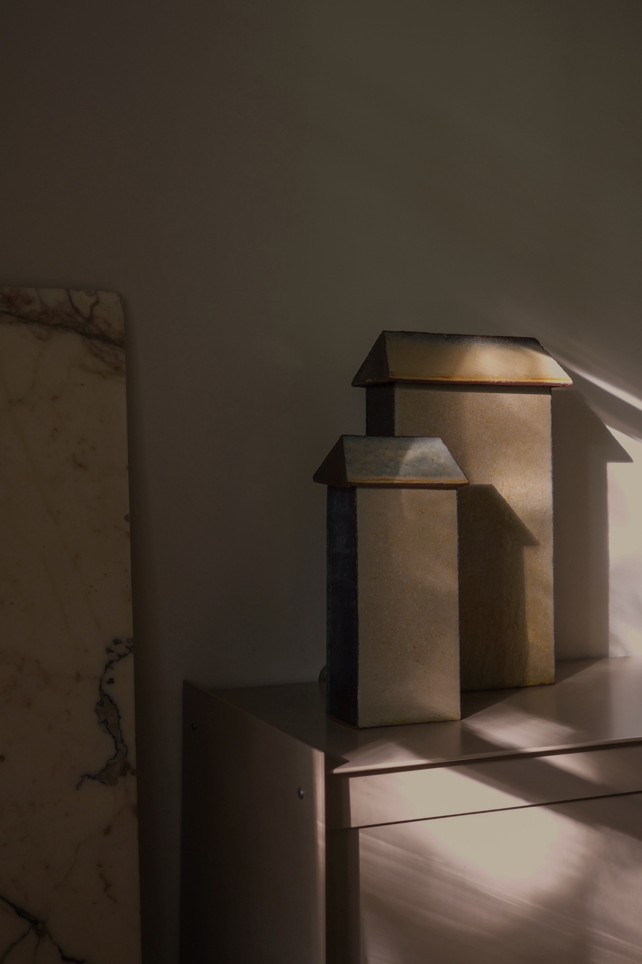 Ceramic lamps by Tanja Neubert 