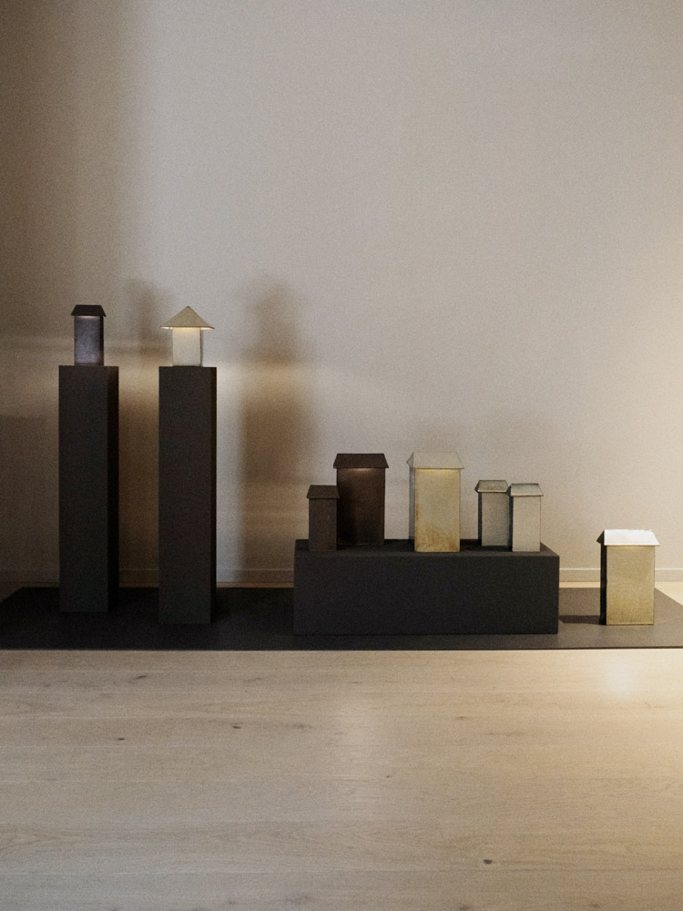 Ceramic lamps by Tanja Neubert 