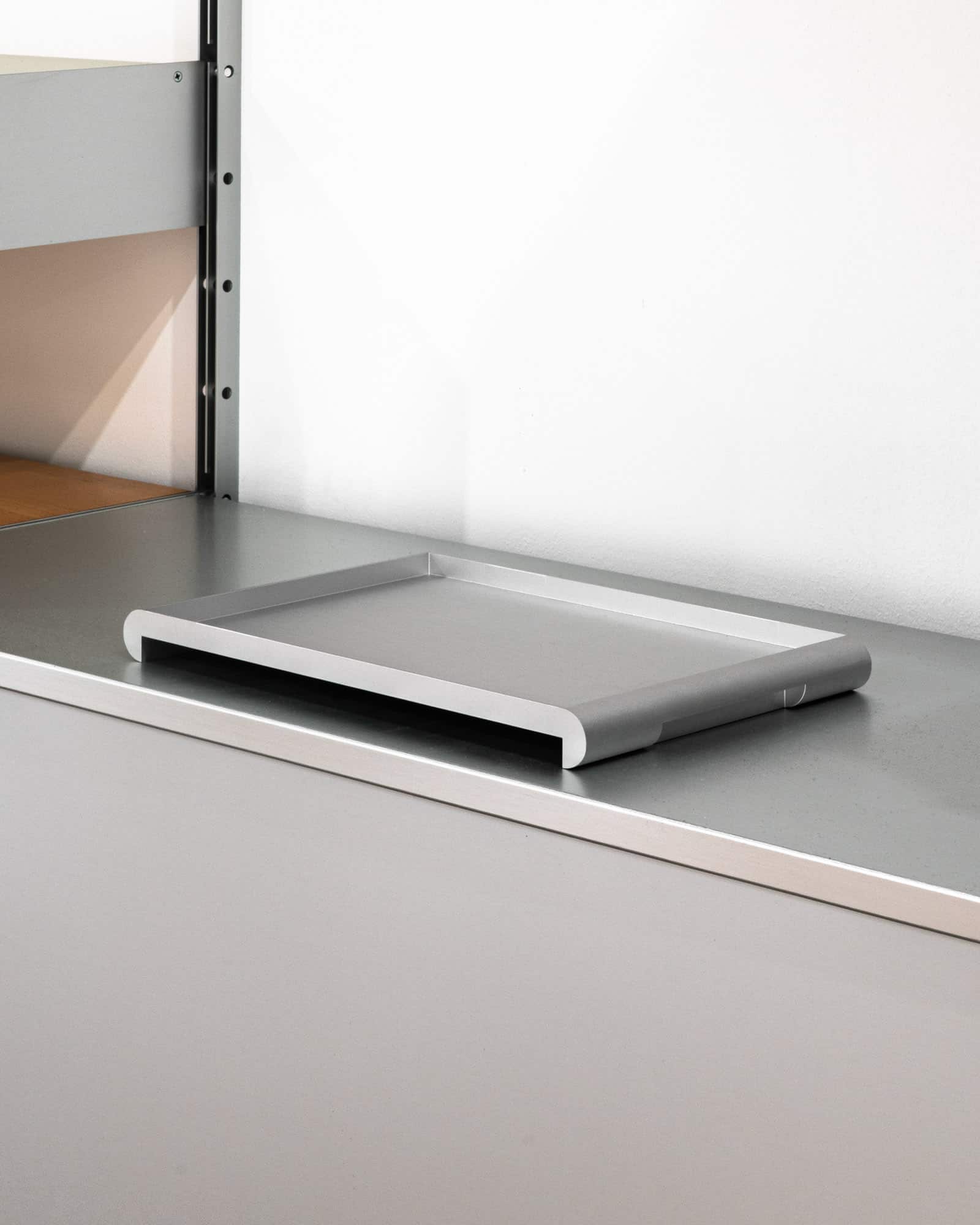 Pale Tray by Paleworks, anodised aluminium, 2026